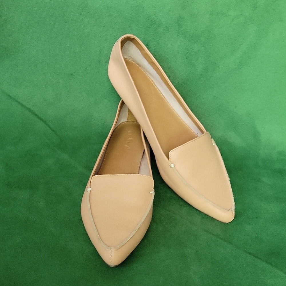 J. Crew Classic Cream Loafers